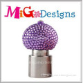 New Design Stainless Bottle Champagne Stopper With Bag Rhinestone